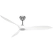 CasaFan ECO AIRSCREW 152 BN-MW Deckenventilator 28W (Ø x H) 1520mm x 275mm Chrom mit Fernbedienung, Winterbetrieb CasaFan ECO AIRSCREW 152 BN-MW Deckenventilator 28W (Ø x H) 1520mm x 275mm Chrom mit Fernbedienung, Winterbetrieb