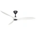 CasaFan ECO AIRSCREW 152 MS-MW Deckenventilator 28W (Ø x H) 1520mm x 275mm Schwarz (matt) mit Fernbedienung, Winterbetrieb CasaFan ECO AIRSCREW 152 MS-MW Deckenventilator 28W (Ø x H) 1520mm x 275mm Schwarz (matt) mit Fernbedienung, Winterbetrieb