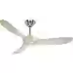 CasaFan ECO GENUINO 122 BN-NT Deckenventilator 11.3W (Ø x H) 1220mm x 280mm Chrom mit Fernbedienung, Winterbetrieb CasaFan ECO GENUINO 122 BN-NT Deckenventilator 11.3W (Ø x H) 1220mm x 280mm Chrom mit Fernbedienung, Winterbetrieb
