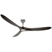CasaFan ECO GENUINO 180 BN-NB Deckenventilator 30W (Ø x H) 1800mm x 290mm Chrom mit Fernbedienung, Winterbetrieb CasaFan ECO GENUINO 180 BN-NB Deckenventilator 30W (Ø x H) 1800mm x 290mm Chrom mit Fernbedienung, Winterbetrieb
