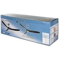 CasaFan ECO GENUINO 180 MG-NB Deckenventilator 30W (Ø x H) 1800mm x 290mm Messing mit Fernbedienung, Winterbetrieb CasaFan ECO GENUINO 180 MG-NB Deckenventilator 30W (Ø x H) 1800mm x 290mm Messing mit Fernbedienung, Winterbetrieb