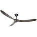 CasaFan ECO GENUINO 180 MS-NB Deckenventilator 30W (Ø x H) 1800mm x 290mm Schwarz (matt) mit Fernbedienung, Winterbetrieb CasaFan ECO GENUINO 180 MS-NB Deckenventilator 30W (Ø x H) 1800mm x 290mm Schwarz (matt) mit Fernbedienung, Winterbetrieb