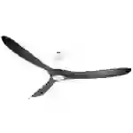 CasaFan ECO GENUINO 180 MW-NB Deckenventilator 30W (Ø x H) 1800mm x 290mm Weiß (matt) mit Fernbedienung, Winterbetrieb CasaFan ECO GENUINO 180 MW-NB Deckenventilator 30W (Ø x H) 1800mm x 290mm Weiß (matt) mit Fernbedienung, Winterbetrieb