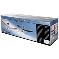 CasaFan ECO GENUINO-L 152 BN-NT Deckenventilator 16.5W (Ø x H) 1520mm x 340mm Chrom mit Fernbedienung, Winterbetrieb CasaFan ECO GENUINO-L 152 BN-NT Deckenventilator 16.5W (Ø x H) 1520mm x 340mm Chrom mit Fernbedienung, Winterbetrieb
