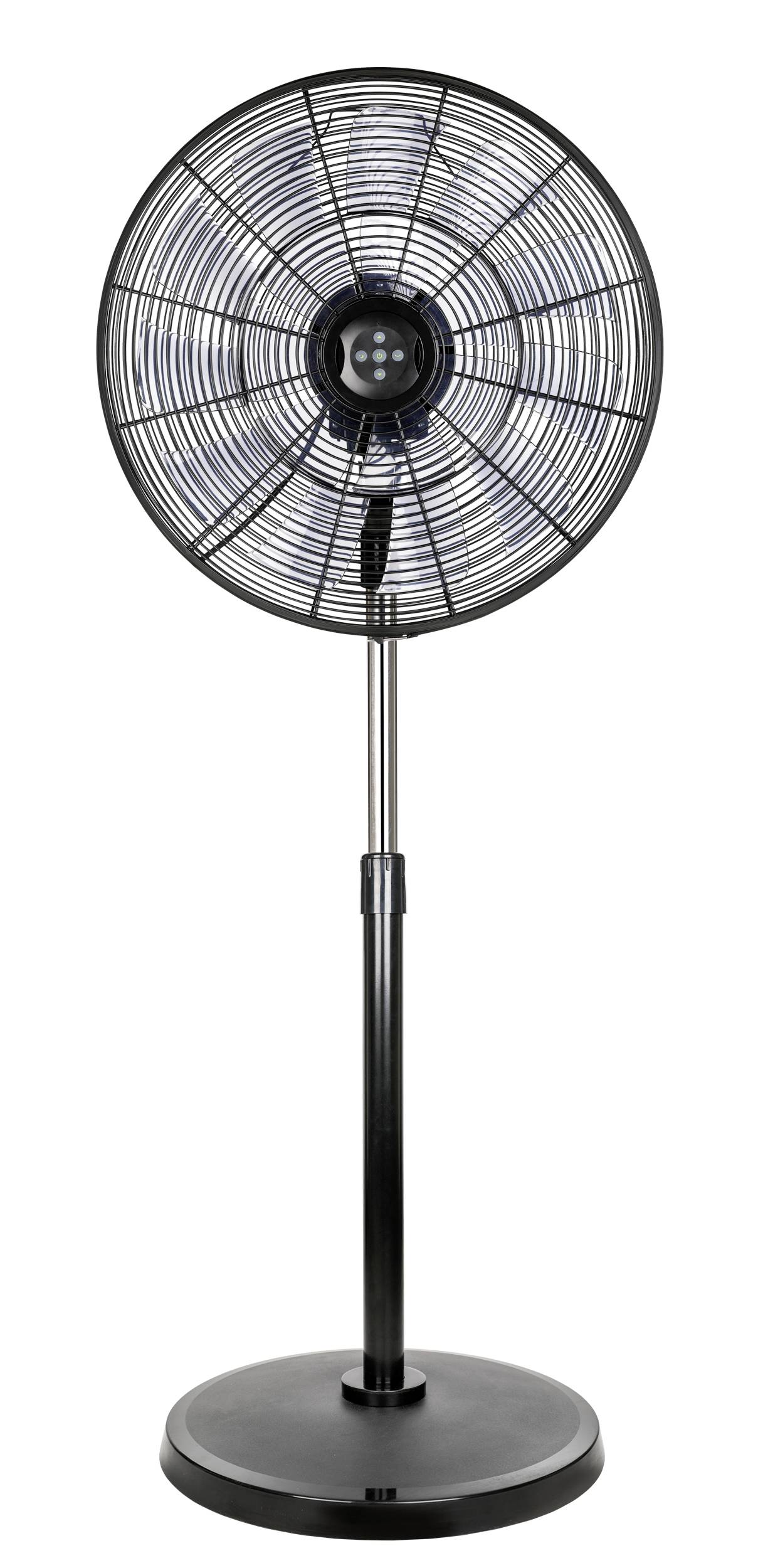 CasaFan AIROS ECO SILENT SW Standventilator 90W (L x B x H) 295 x 514 x 1350mm Schwarz mit Fernbedienung, Timer, Oszillierend