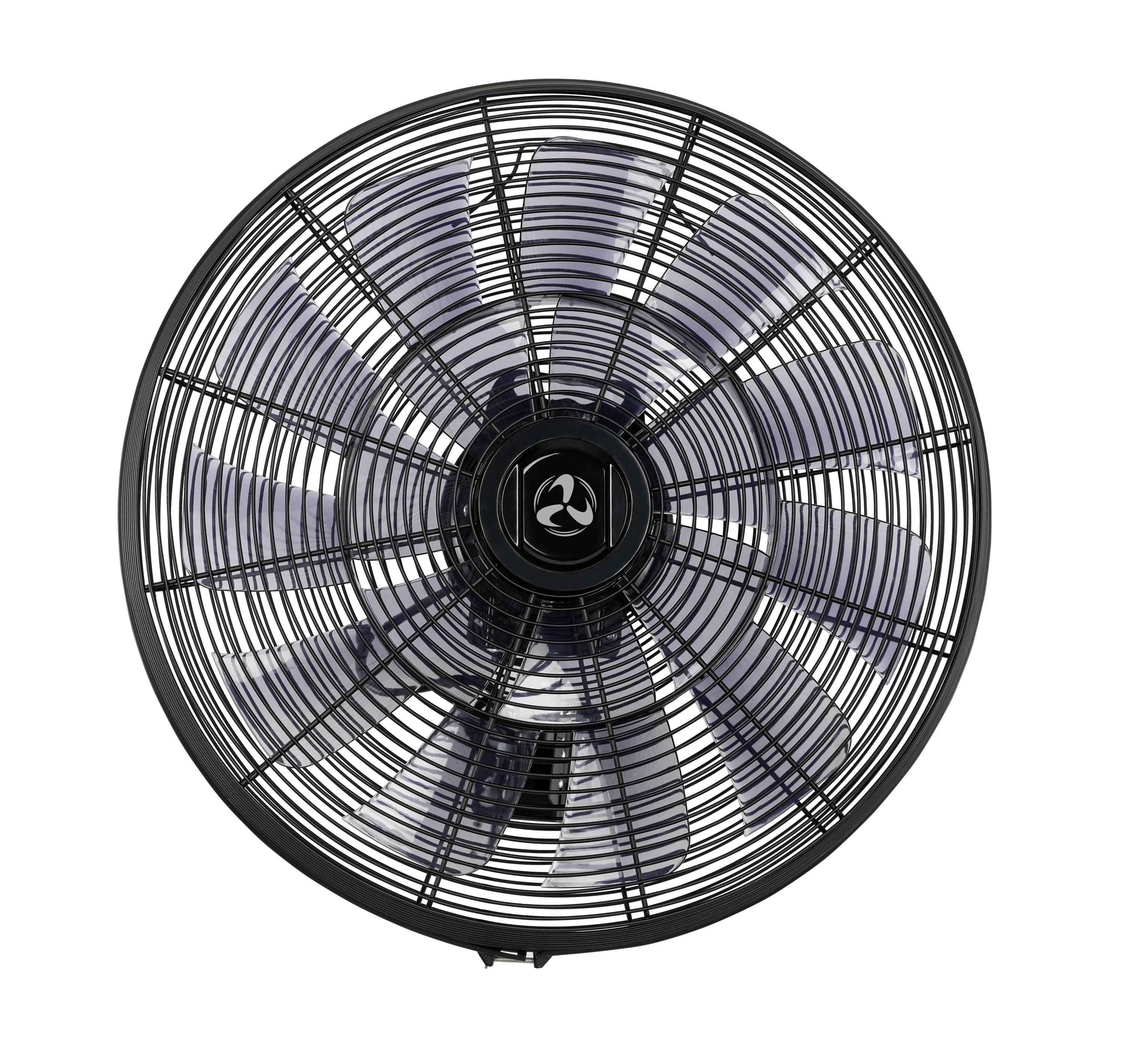 CasaFan AIROS ECO SILENT WALL SW Wandventilator 90 W (Ø) 514 mm Schwarz mit Fernbedienung, Timer, O