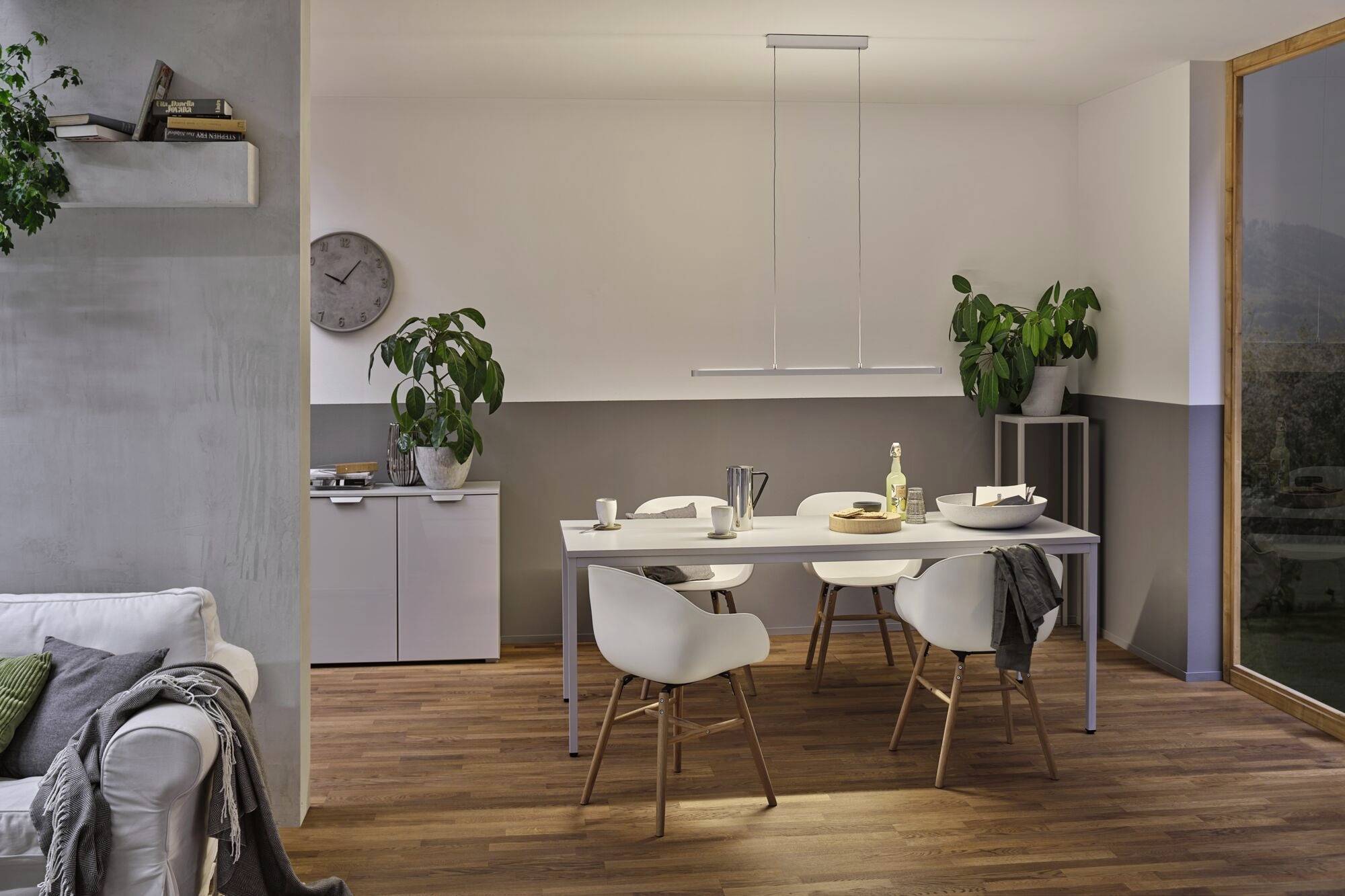 Paulmann Lento 79886 LED-Pendelleuchte LED 13.5W Chrom (matt)