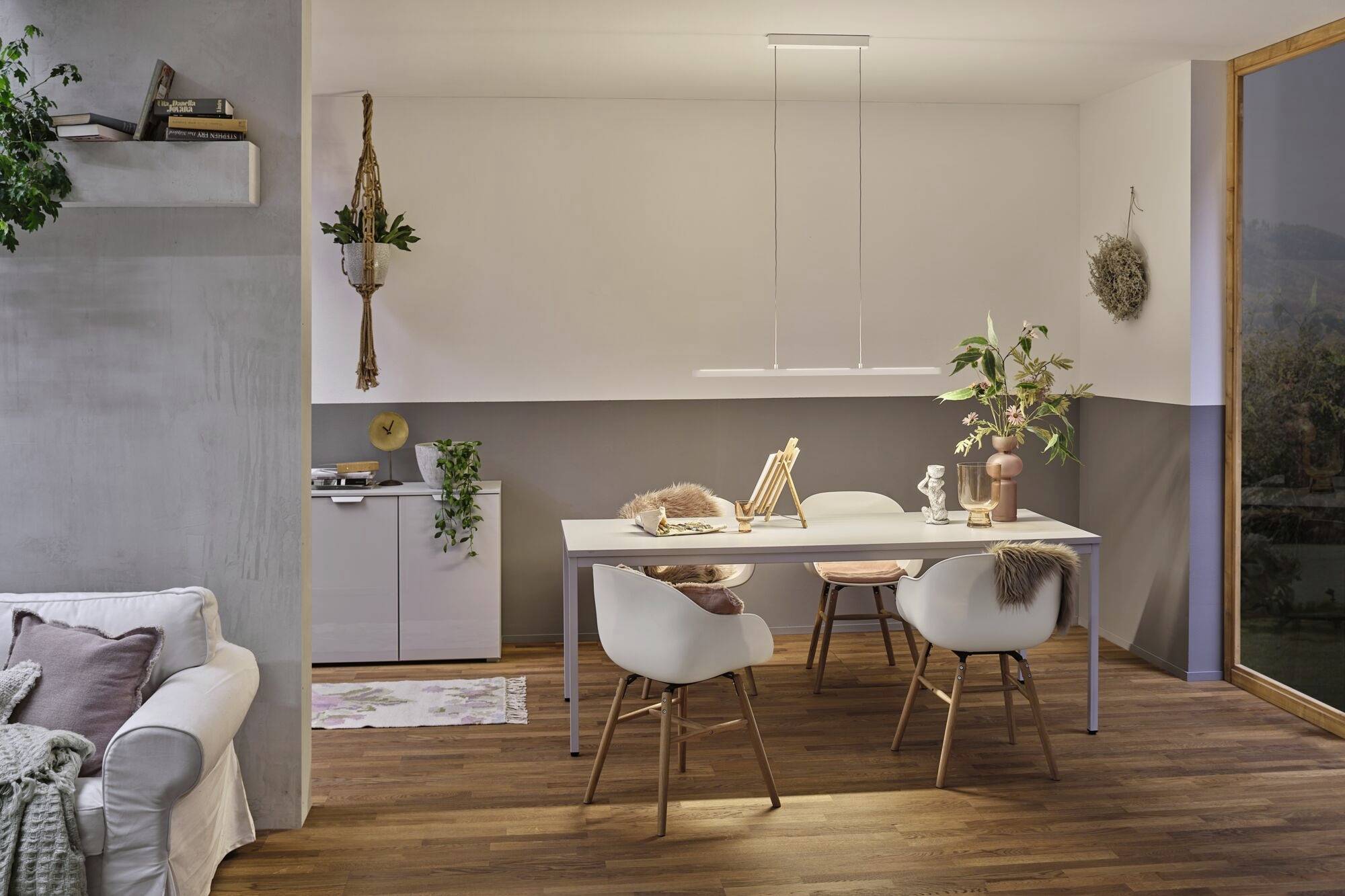 Paulmann Lento 79887 LED-Pendelleuchte LED 13.5W Weiß (matt)