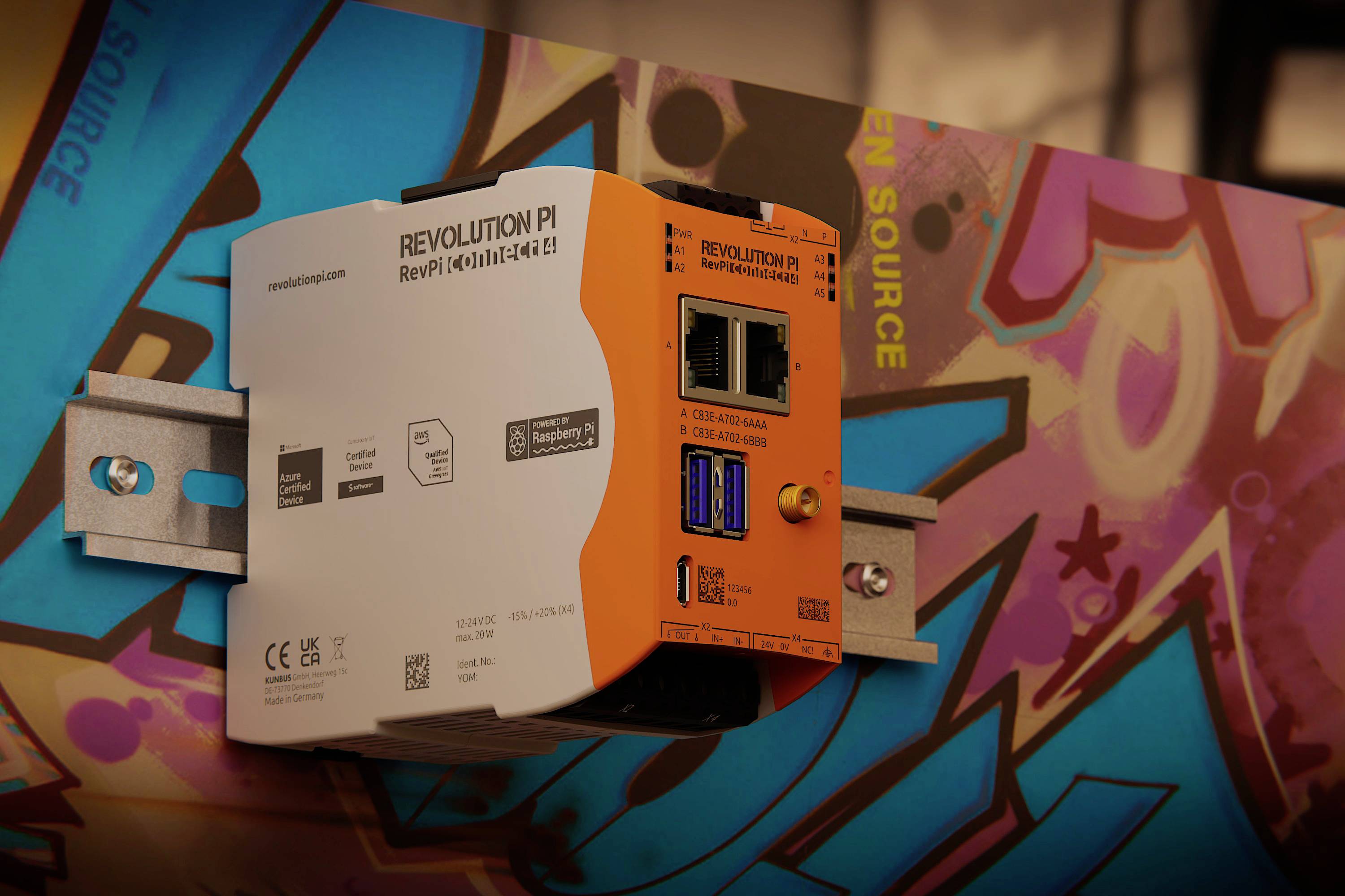 Revolution Pi by Kunbus RevolutionPi Connect 4 PR100377 SPS-Erweiterungsmodul