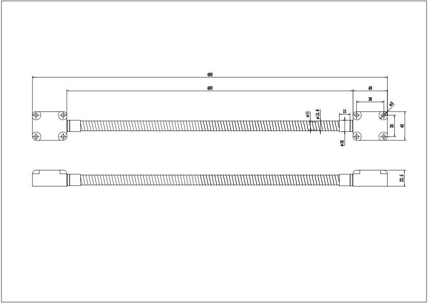 PENTATECH 33088 KUE8-400 Kabelübergang