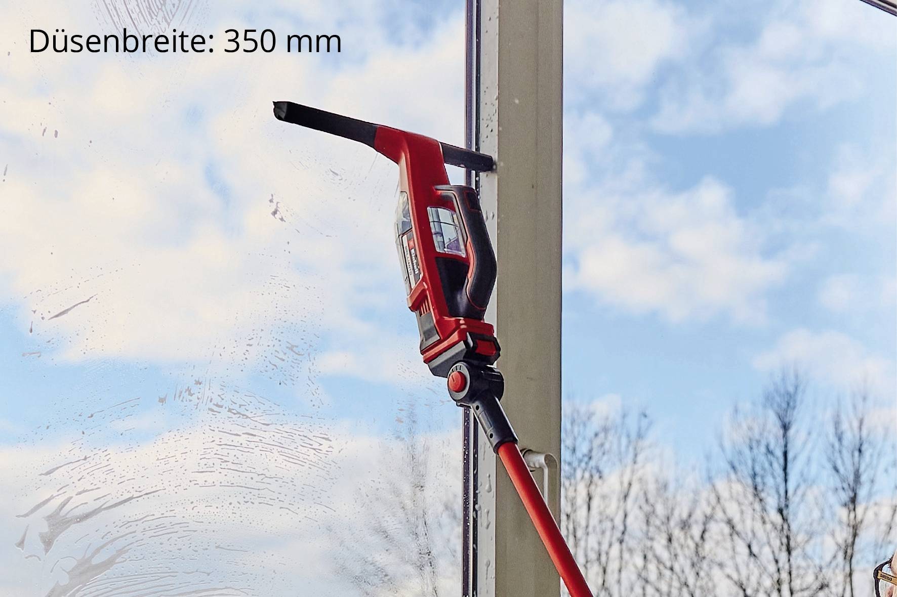 Einhell Brillianto Fenstersauger Zubehör Schwarz