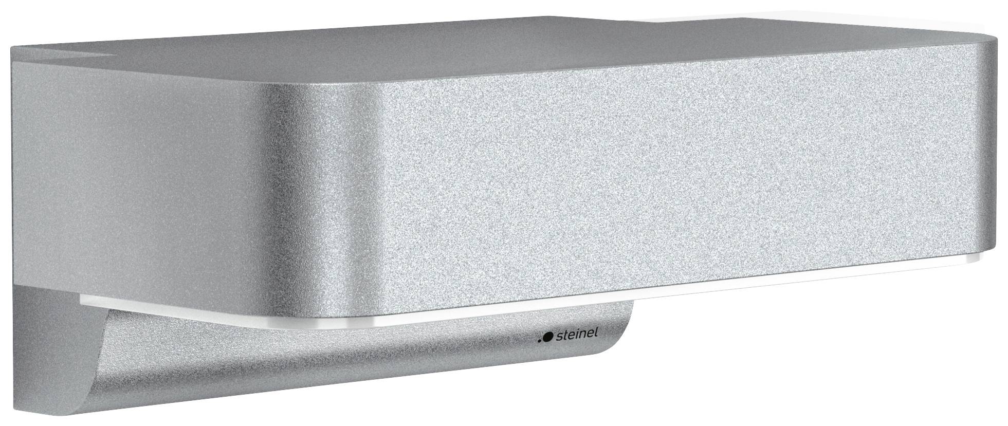 Steinel Sensor-LED-Außenleuchte L 800 SC silber 087555 LED-Außenwandleuchte mit Bewegungsmelder LED