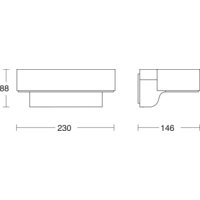 Steinel Sensor-LED-Außenleuchte L 800 SC silber 087555 LED-Außenwandleuchte mit Bewegungsmelder LED fest eingebaut 7.5W LED Silber Steinel Sensor-LED-Außenleuchte L 800 SC silber 087555 LED-Außenwandleuchte mit Bewegungsmelder LED fest eingebaut 7.5W LED Silber