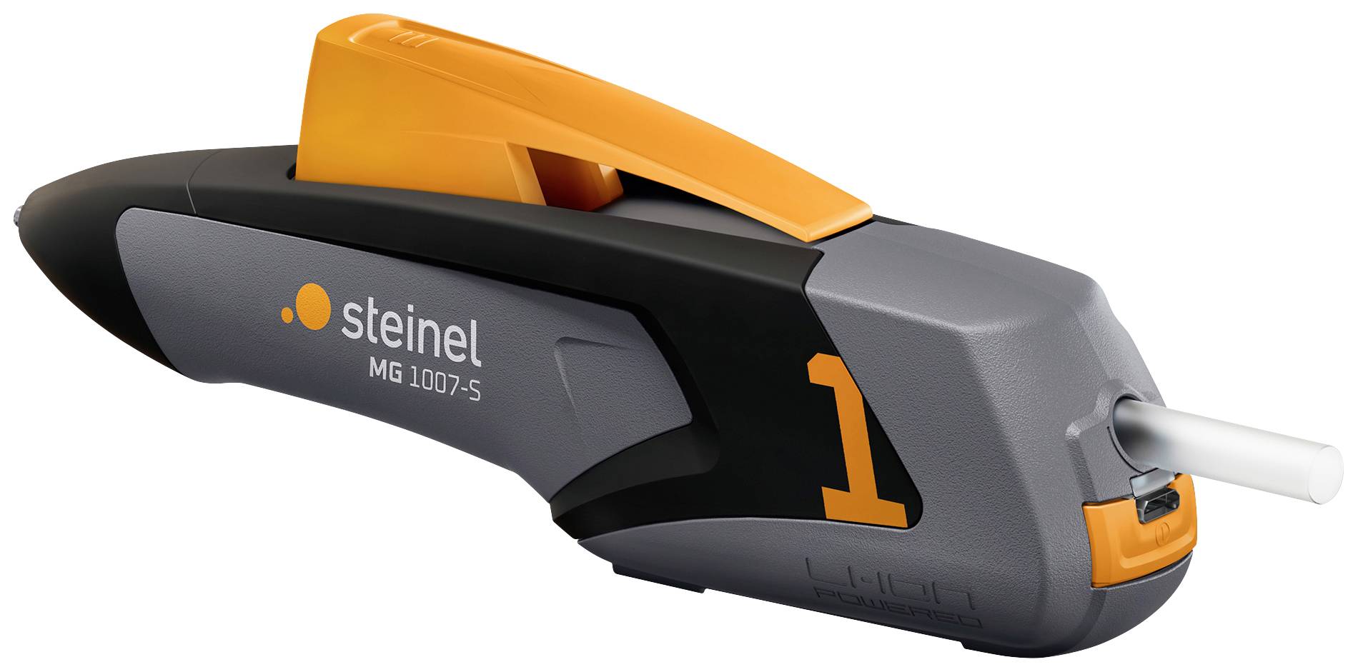 Steinel Mobileglue 1007-S A Akku-Heißklebestift inkl. Ladegerät, inkl. Ladekabel, inkl. Ladestand-A