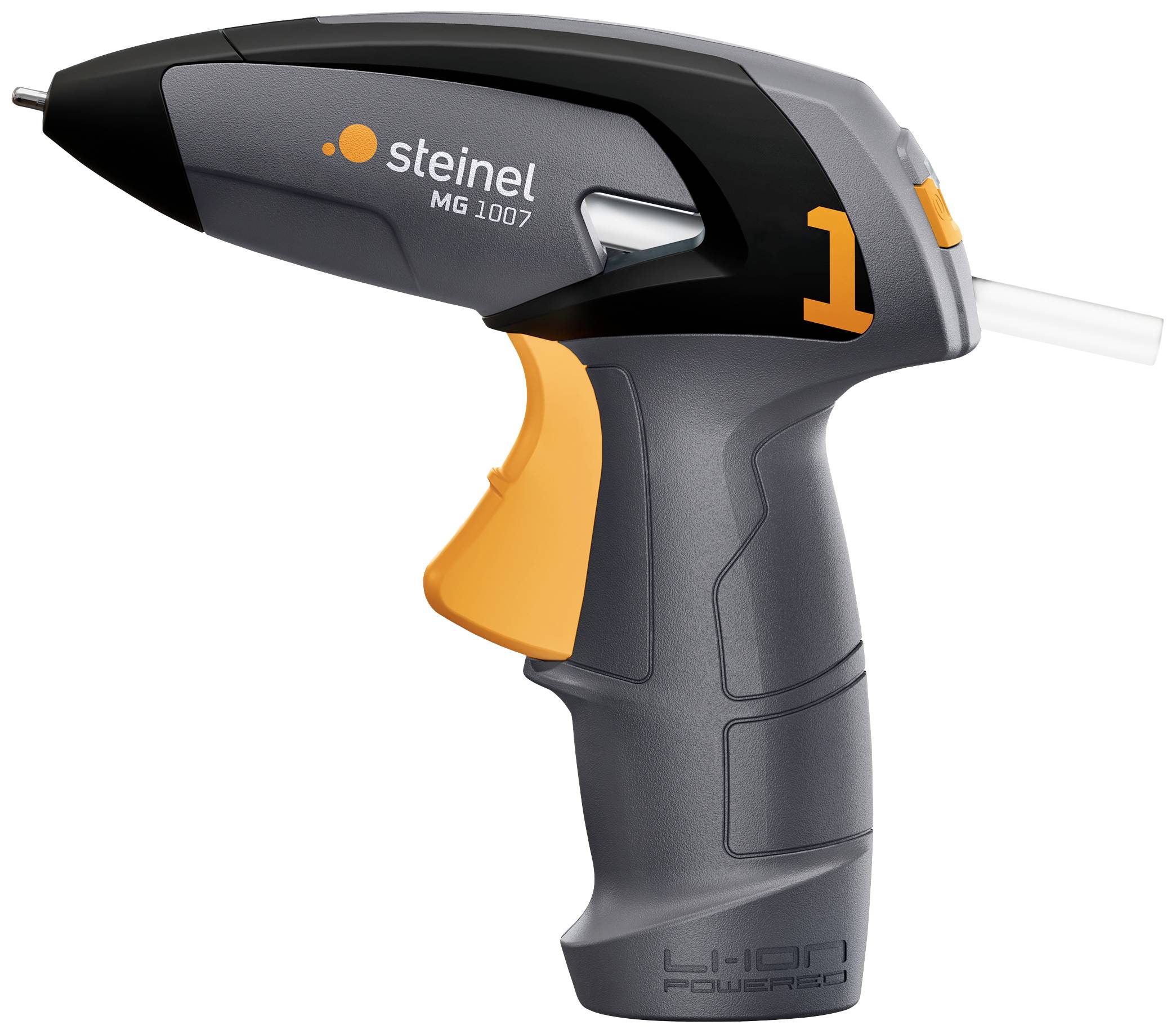 Steinel Mobileglue 1007 Akku Heißklebepistole inkl. Ladegerät, inkl. Ladekabel, inkl. Ladestand-Anzeige, Eco-Modus 7mm 30W 3.6V