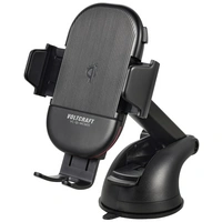 VOLTCRAFT VC-Qi-WCM15 Lüftungsgitter Handy-Kfz-Halterung mit Induktionsladefunktion 55 - 89mm 4 - 6.7 Zoll VOLTCRAFT VC-Qi-WCM15 Lüftungsgitter Handy-Kfz-Halterung mit Induktionsladefunktion 55 - 89mm 4 - 6.7 Zoll