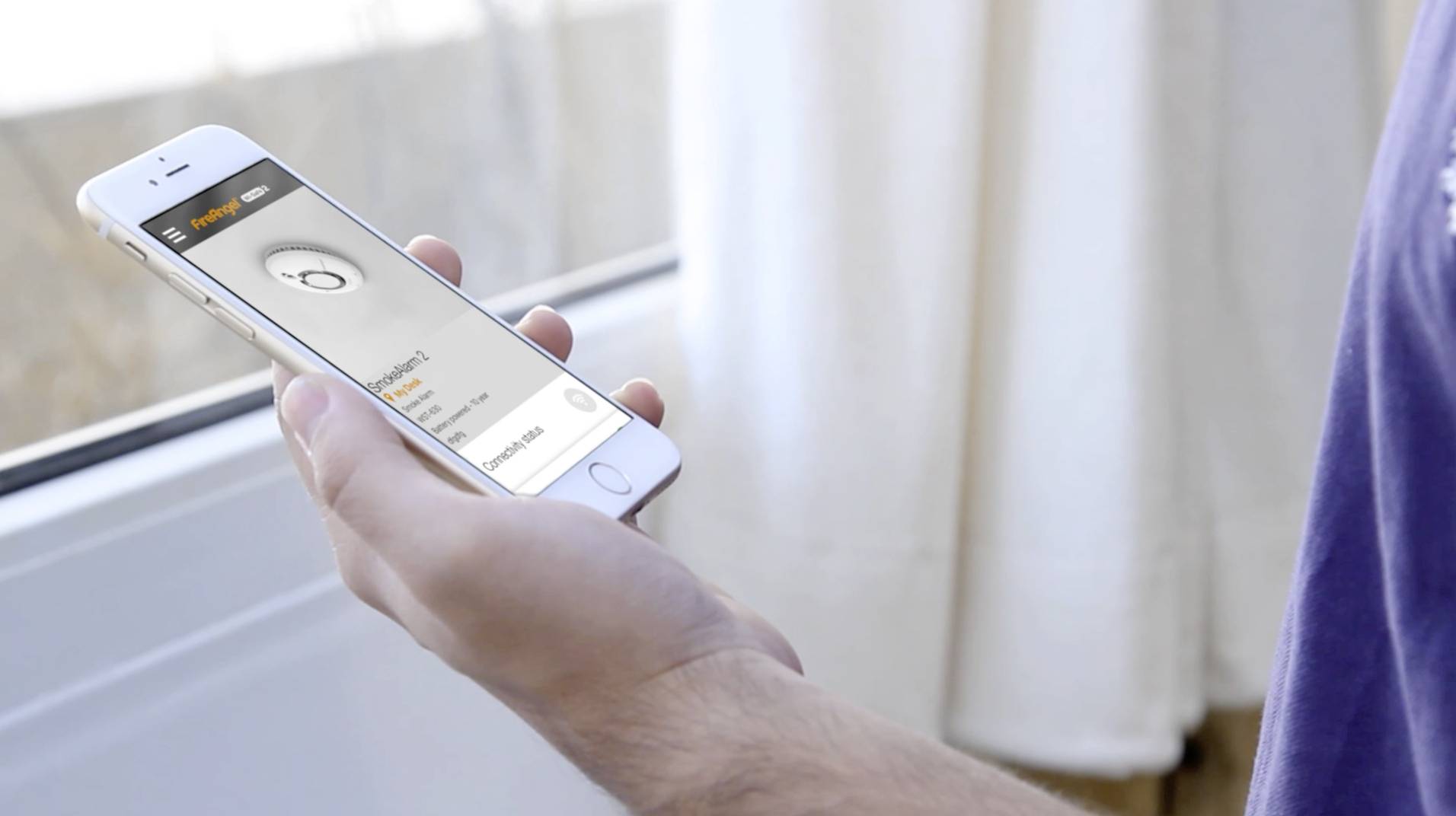 FireAngel Gateway netzbetrieben (B x H x T) 125 x 125 x 31 mm