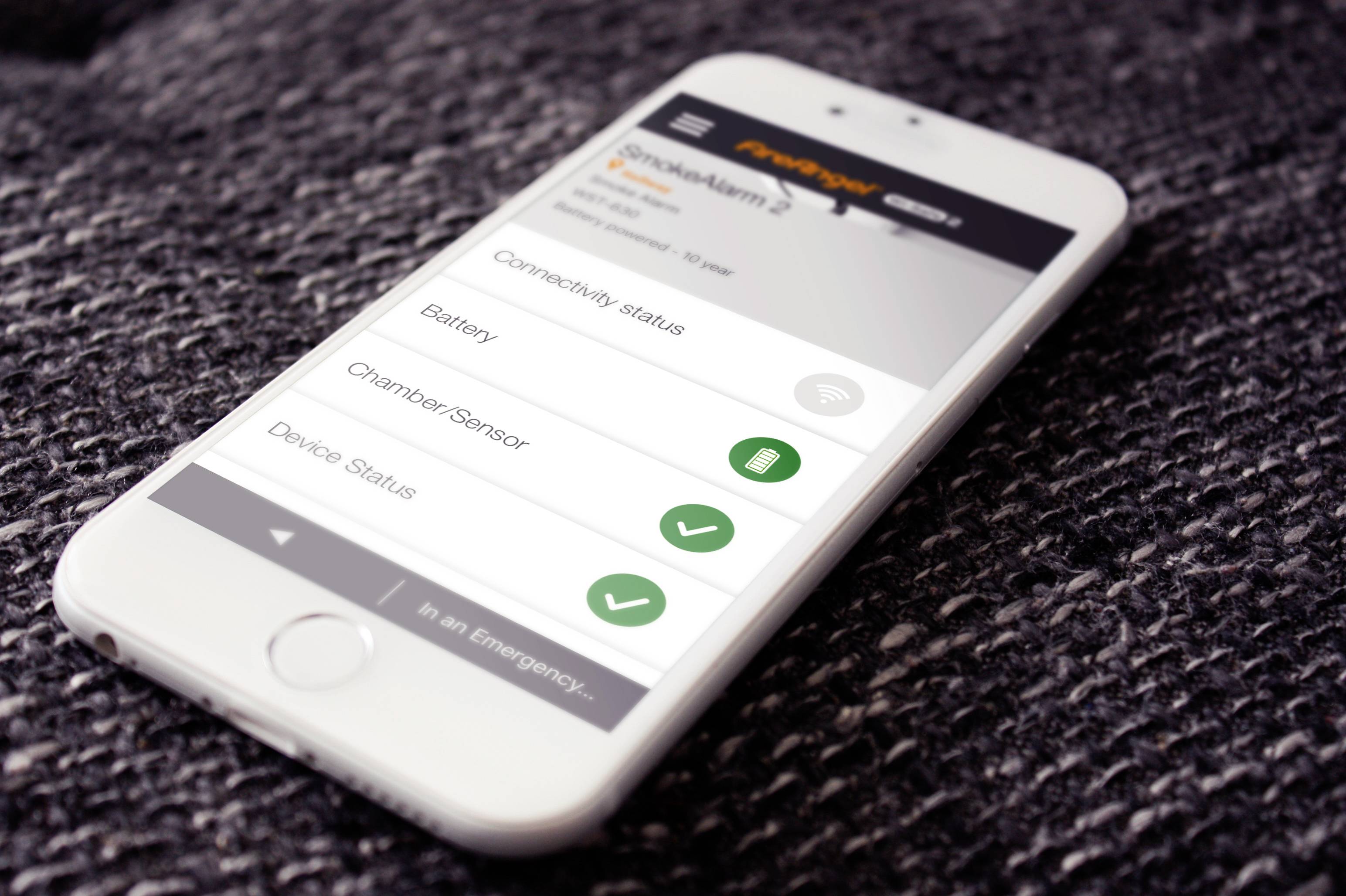 FireAngel Gateway netzbetrieben (B x H x T) 125 x 125 x 31 mm