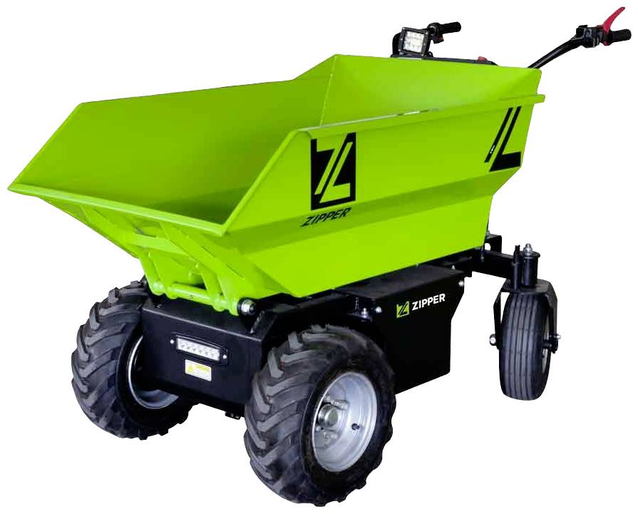 Zipper ZI-ED500 Miniraupendumper 1kW Ladekapazität (max.) 500kg
