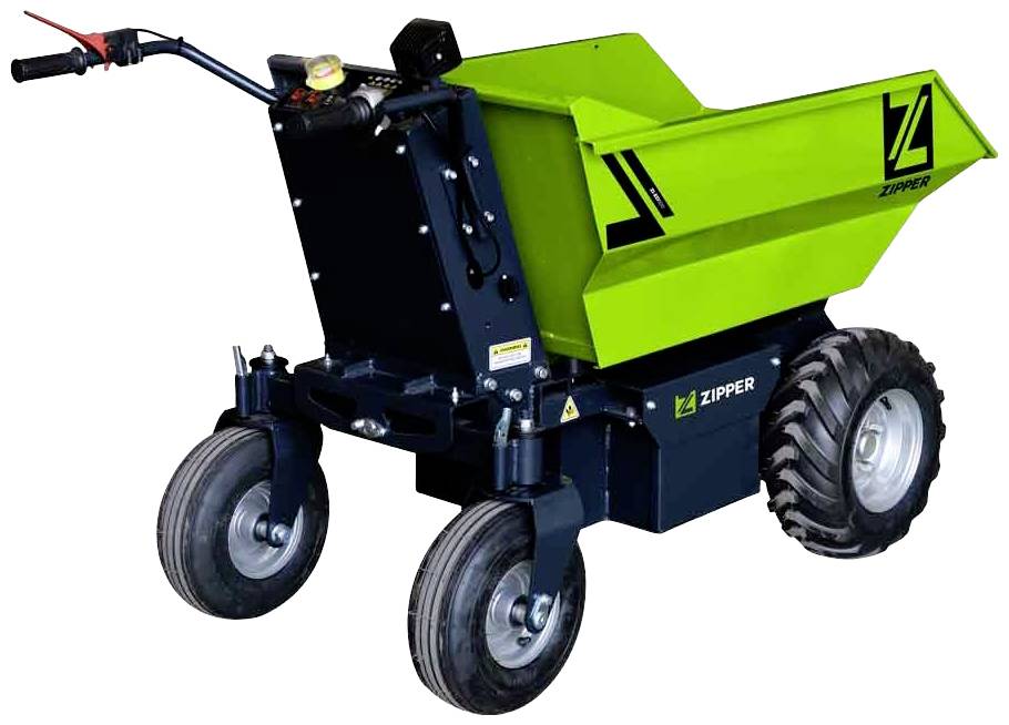 Zipper ZI-ED500 Miniraupendumper 1kW Ladekapazität (max.) 500kg