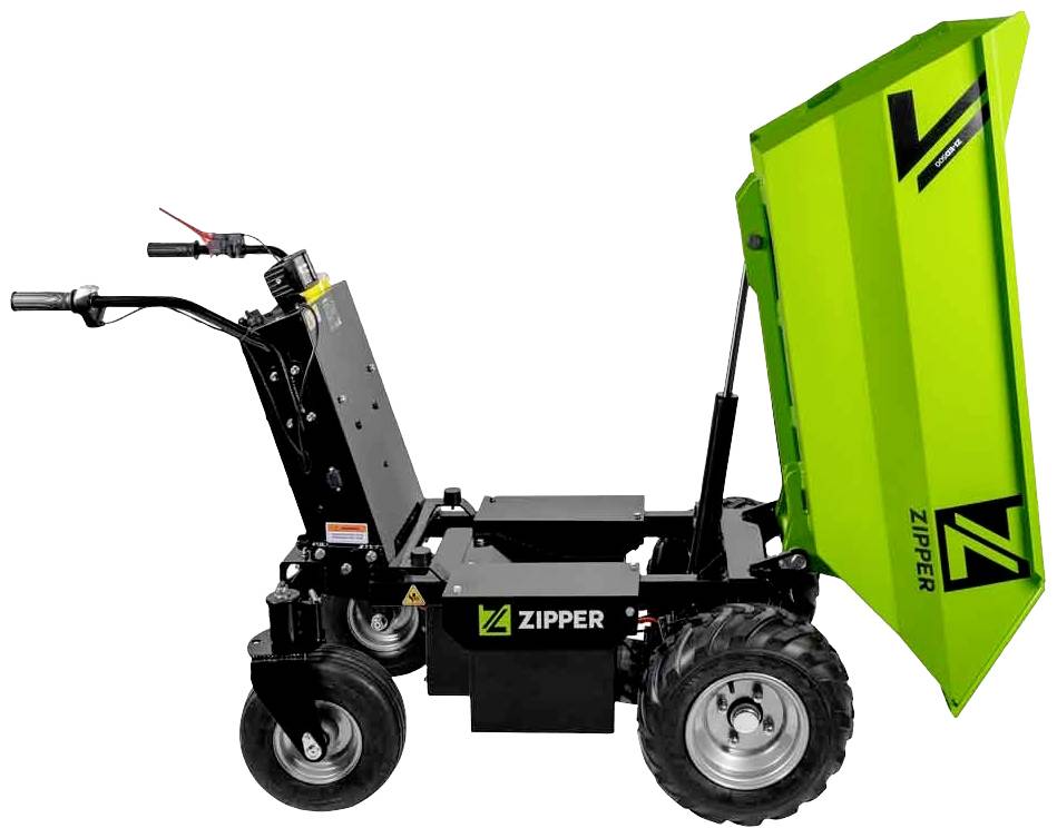 Zipper ZI-ED500 Miniraupendumper 1kW Ladekapazität (max.) 500kg