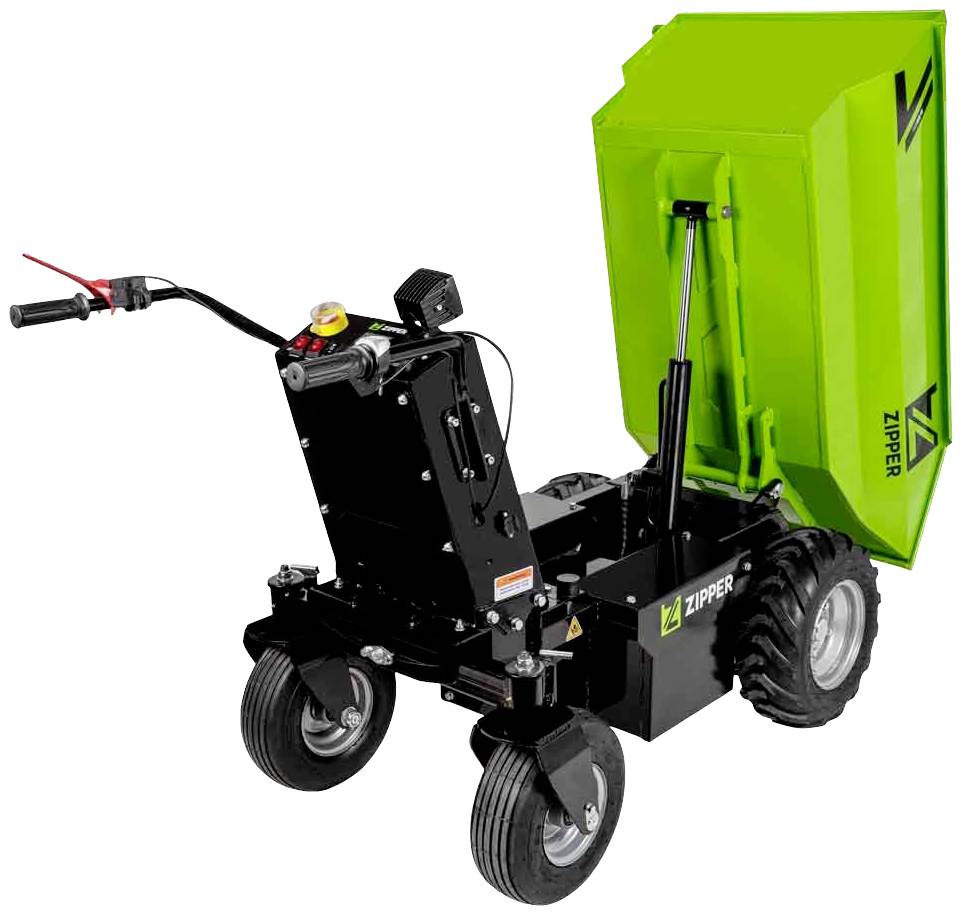 Zipper ZI-ED500 Miniraupendumper 1kW Ladekapazität (max.) 500kg