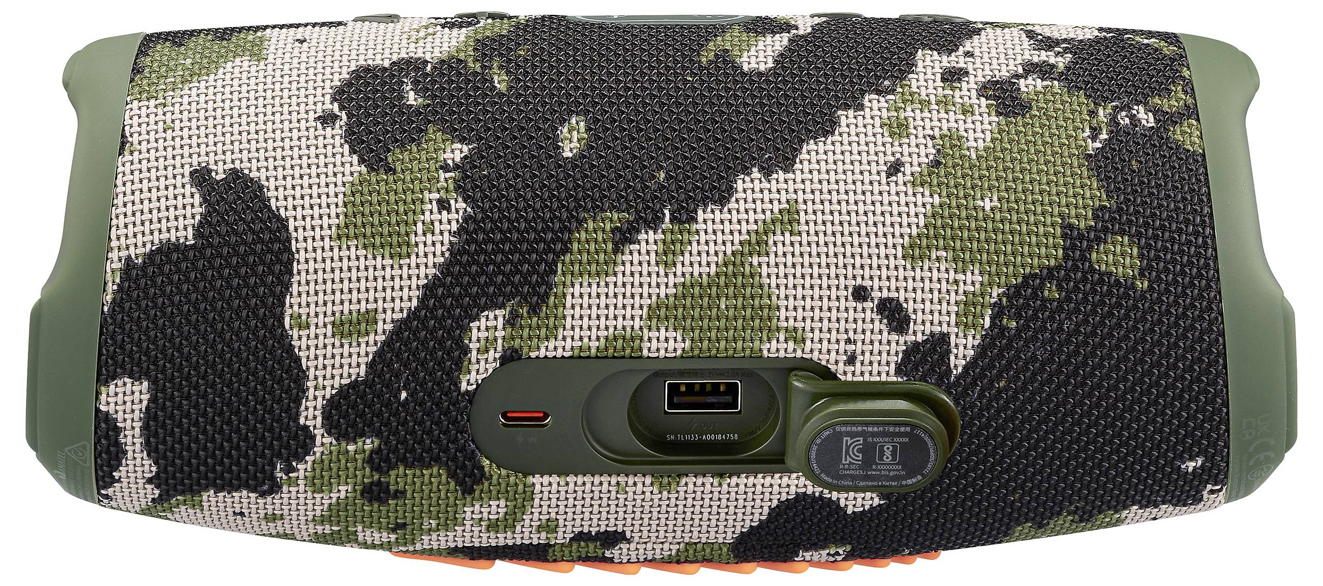 Charge 5 Bluetooth® Lautsprecher Outdoor, staubfest, Wasserfest Camouflage