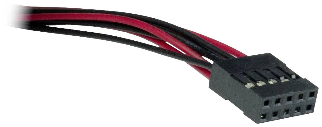 Inter-Tech 88887289 PC-Gehäuse-Lüfter Schwarz (B x H x T) 120 x 25 x 120mm