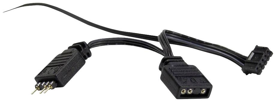 Inter-Tech Argus RS41 PC-Gehäuse-Lüfter Schwarz (B x H x T) 120 x 120 x 25mm inkl. LED-Beleuchtung