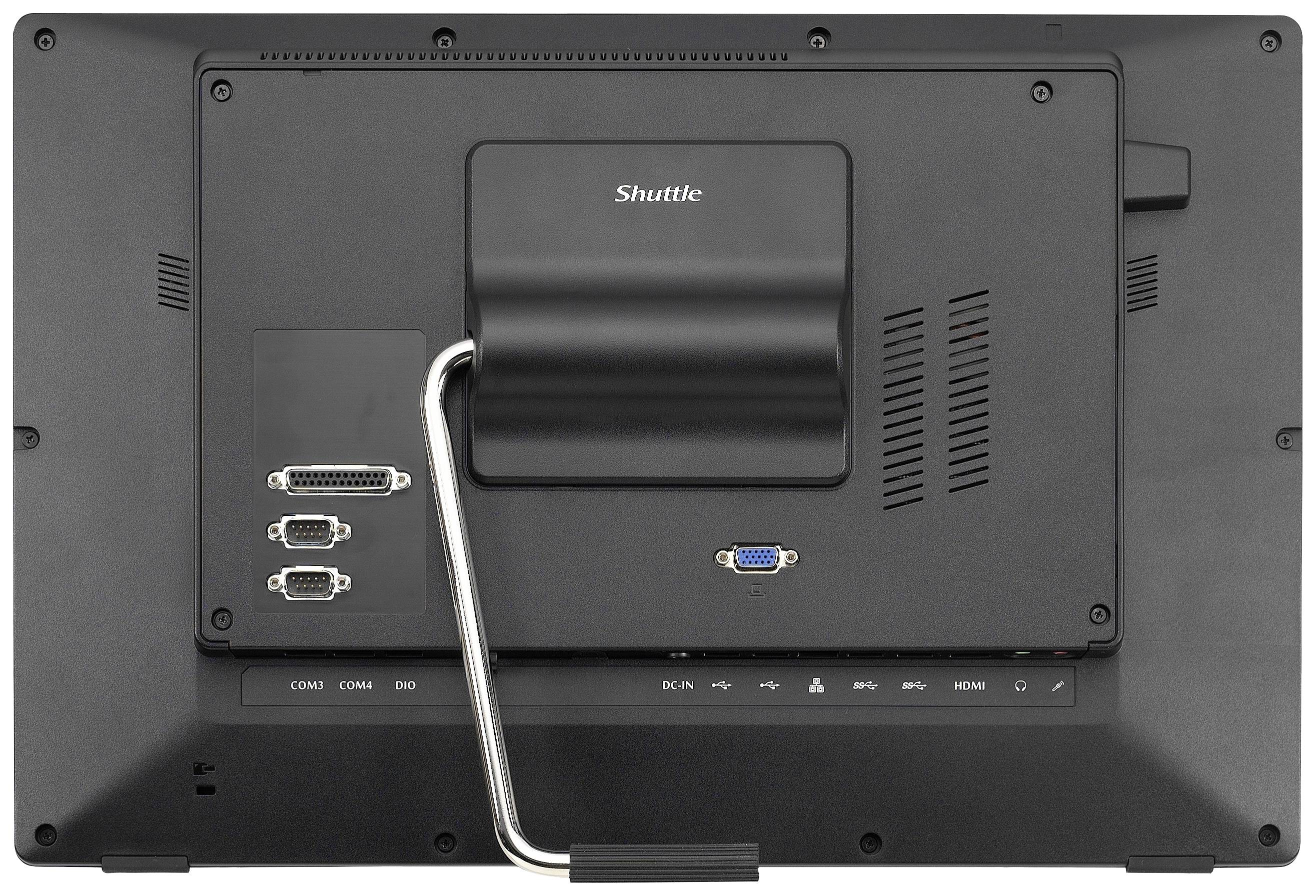 Shuttle All-in-One Barebone XPC AIO P92U 49.5 cm (19.5 Zoll) HD+ Intel® Celeron® 5205U Intel UHD Graphics P92U BLACK