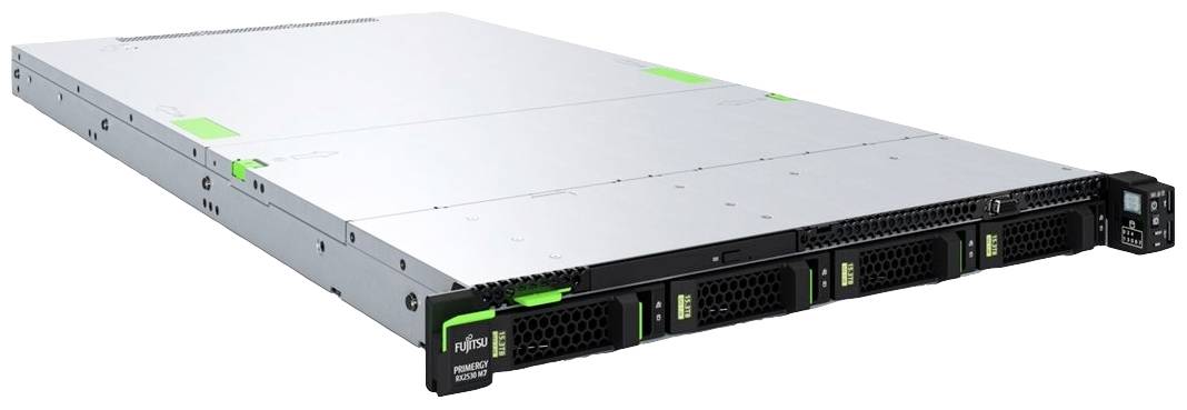 Fujitsu PRIMERGY RX2530 M7 - Server - Rack-Montage - 1U - zweiweg - 1 x Xeon Silver 4410Y / 2 GHz - RAM 32 GB - SAS - Ho