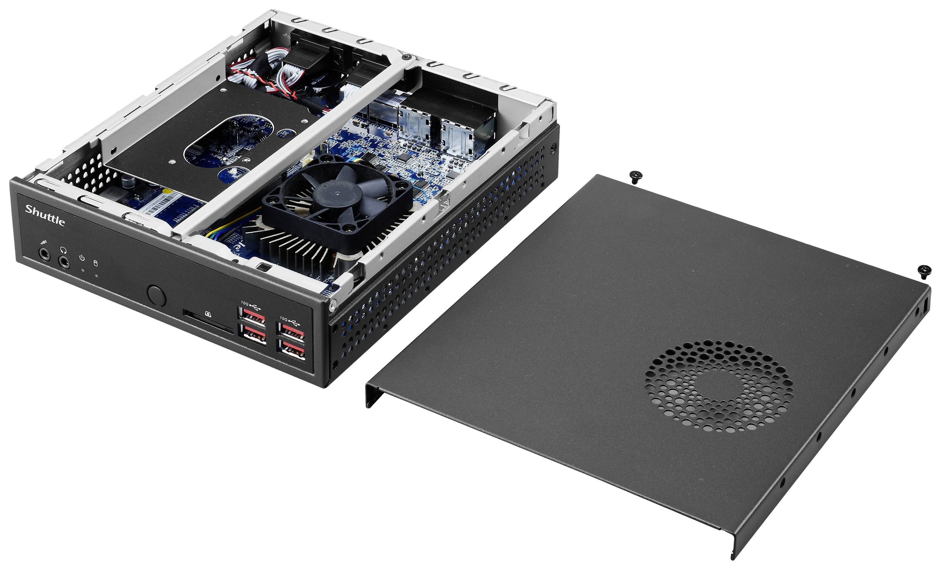 Shuttle Barebone XPC slim DH32U Intel® Pentium® Gold 7505 3.5 GHz Intel UHD Graphics DH32U