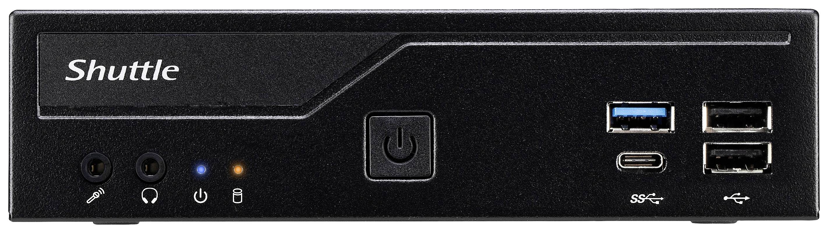 Ein schwarzer Mini-PC mit 
