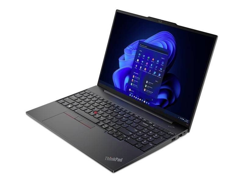 Lenovo Notebook ThinkPad E16 Gen 1 21JN 40.6 cm (16 Zoll) WUXGA Intel® Core™ i7 1355U 16 GB RAM 512 GB SSD Deutsch, QWERTZ Graphit 21JN00A