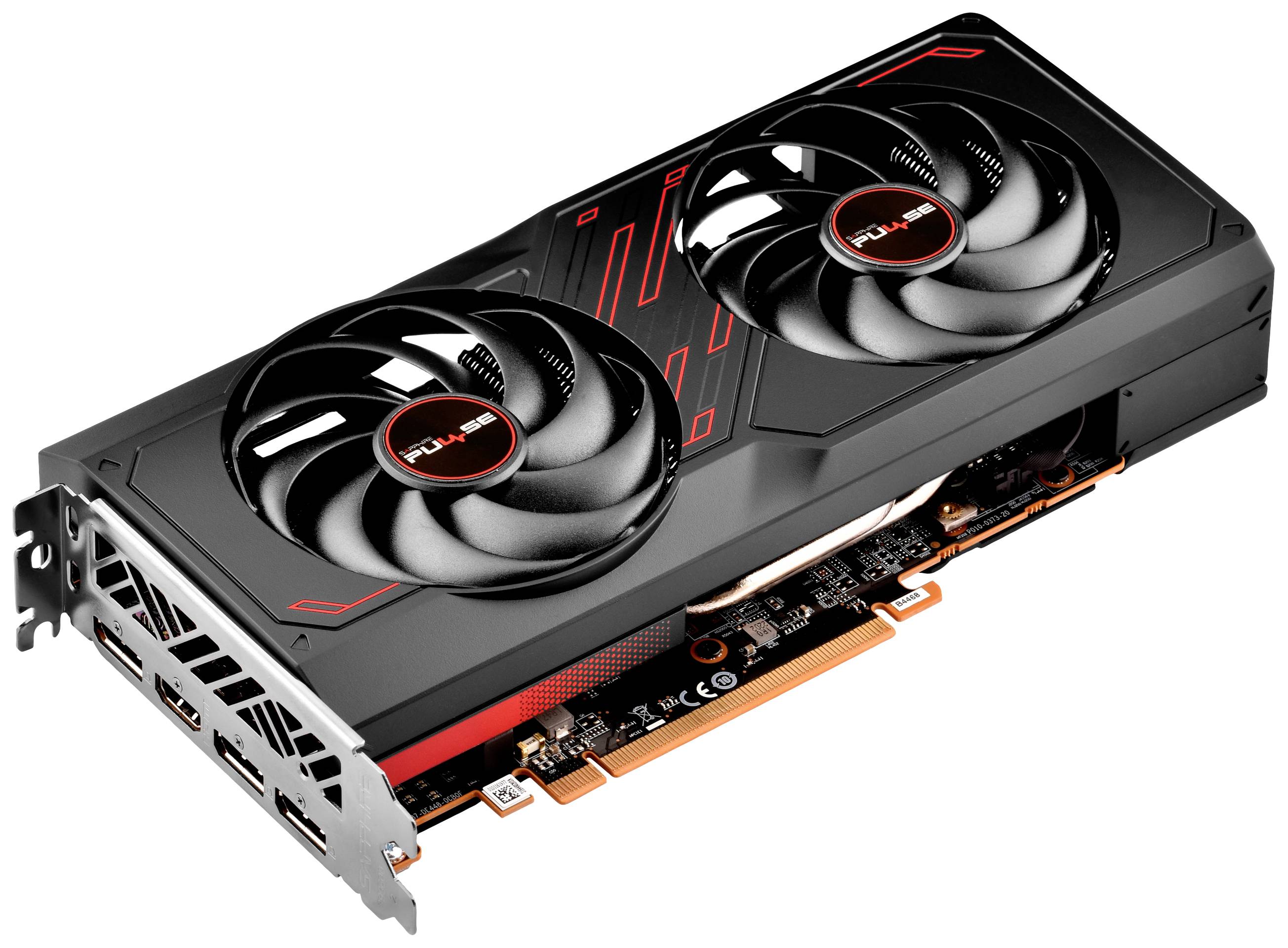 Sapphire Grafikkarte AMD Radeon RX 7600 Pulse 8GB GDDR6-RAM PCIe x8 HDMI®, DisplayPort