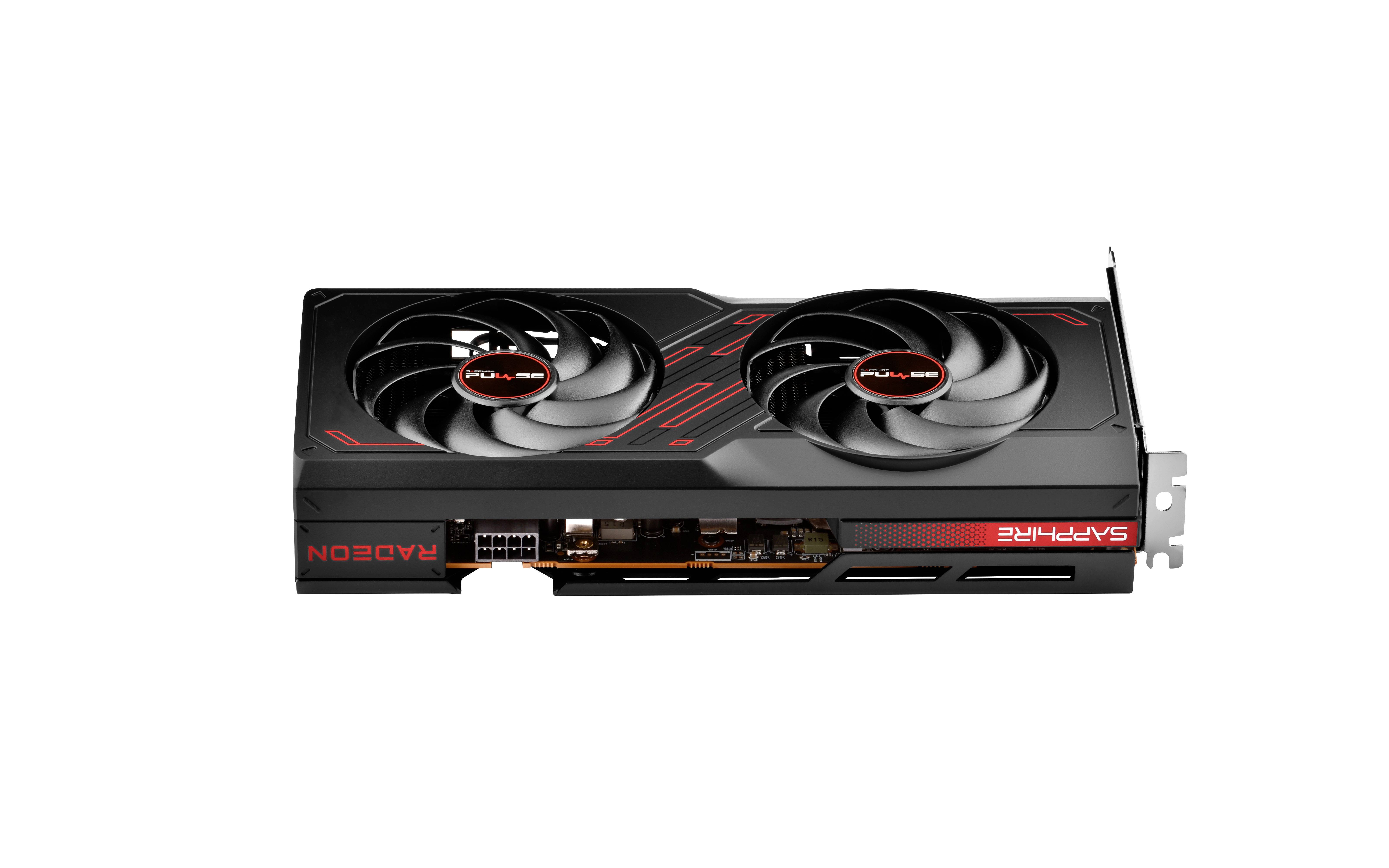 Sapphire Grafikkarte AMD Radeon RX 7600 Pulse 8 GB GDDR6-RAM PCIe x8 HDMI®, DisplayPort