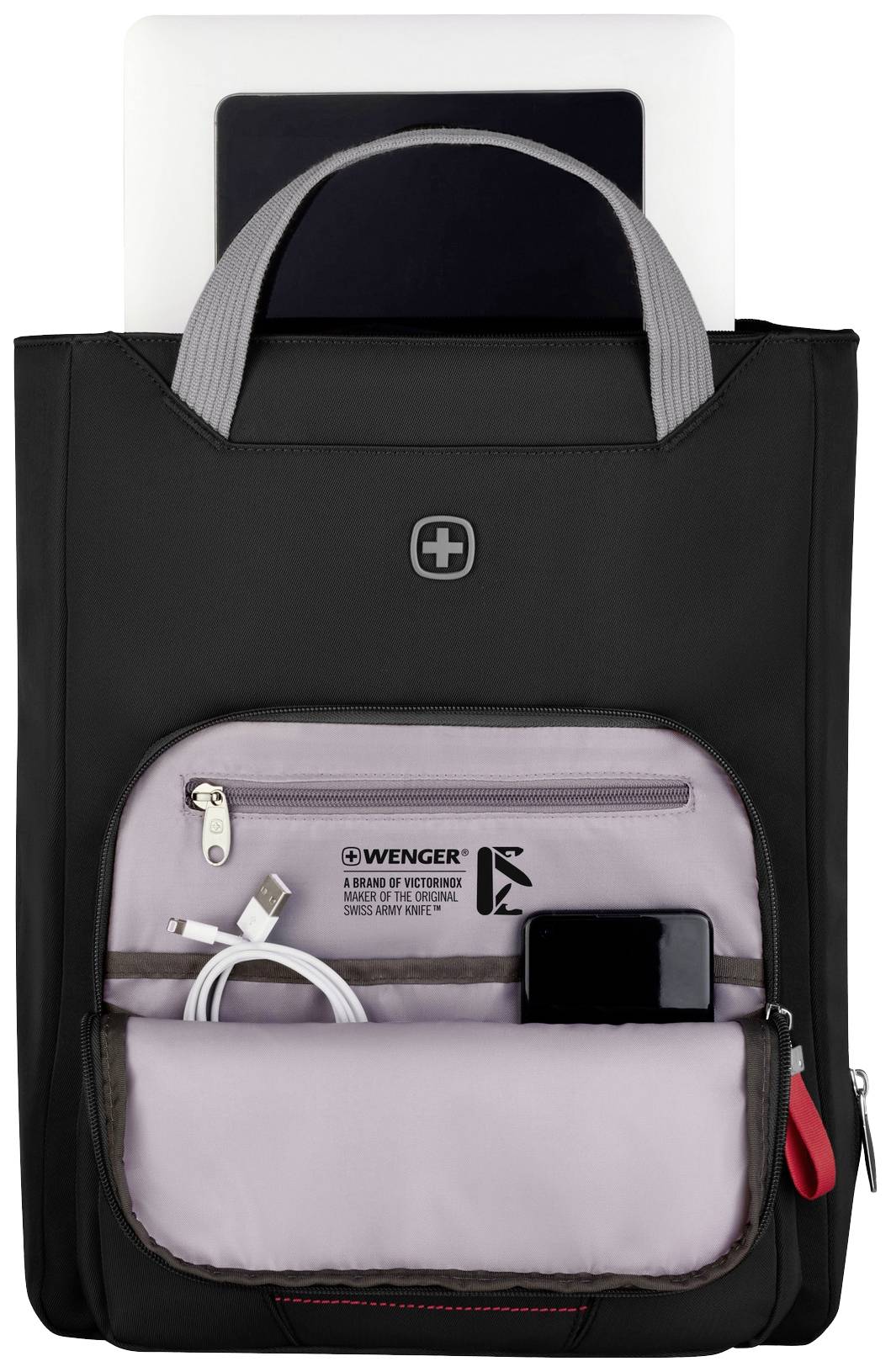 Wenger Notebook Tasche Motion Vertical Tote Passend für maximal: 39,6 cm (15,6") Schwarz