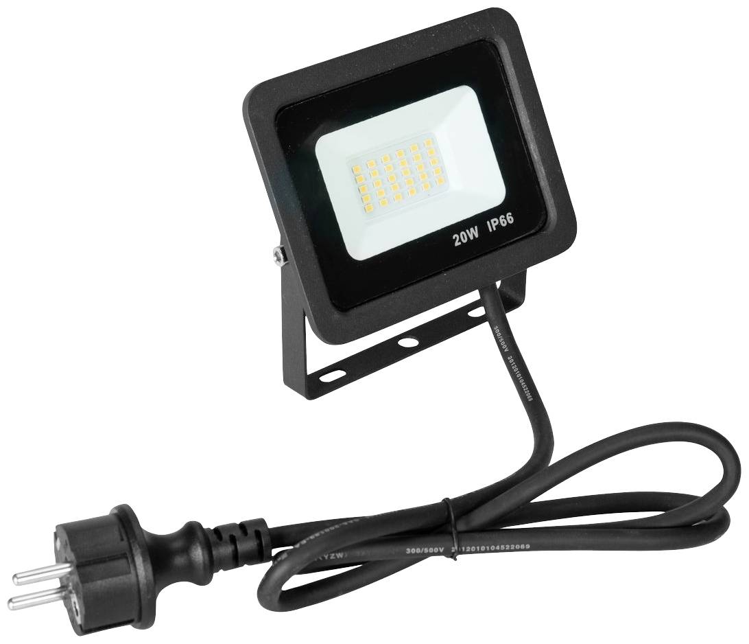 Eurolite FL-20 51915015 Außenstrahler EEK: F (A - G) 20W Leuchtfarben: Kaltweiß