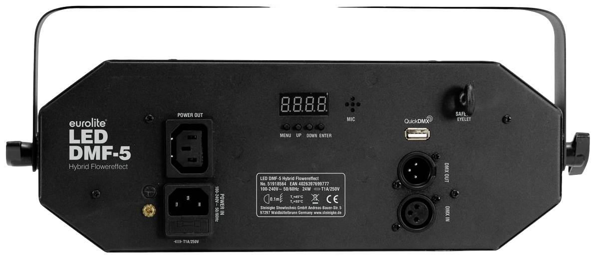 Eurolite 51918564 DMF-5 Hybrid LED-Effektstrahler