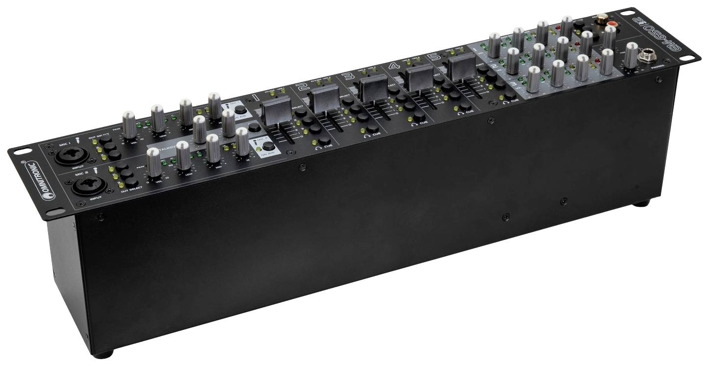 Omnitronic EM-650B MK2 DJ Mixer