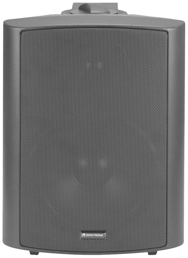 Omnitronic ALP-6A black Aktives PA-Lautsprecher-Set 45W 2St.