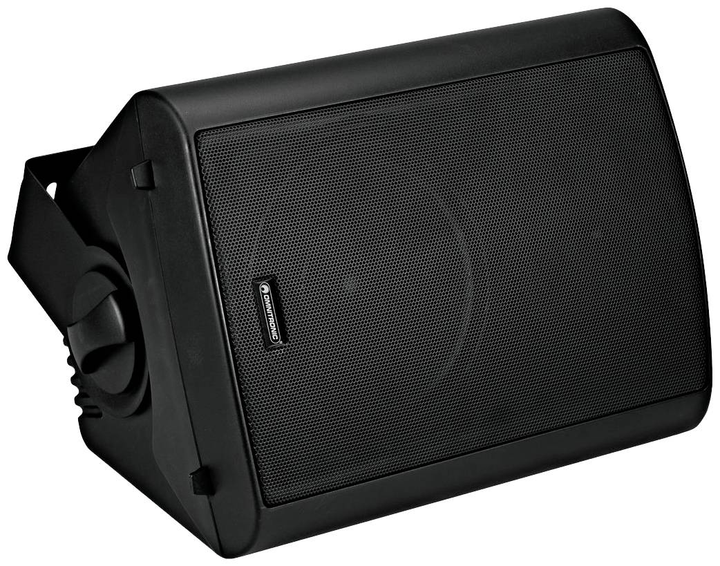 Omnitronic ALP-6A black Aktives PA-Lautsprecher-Set 45W 2St.