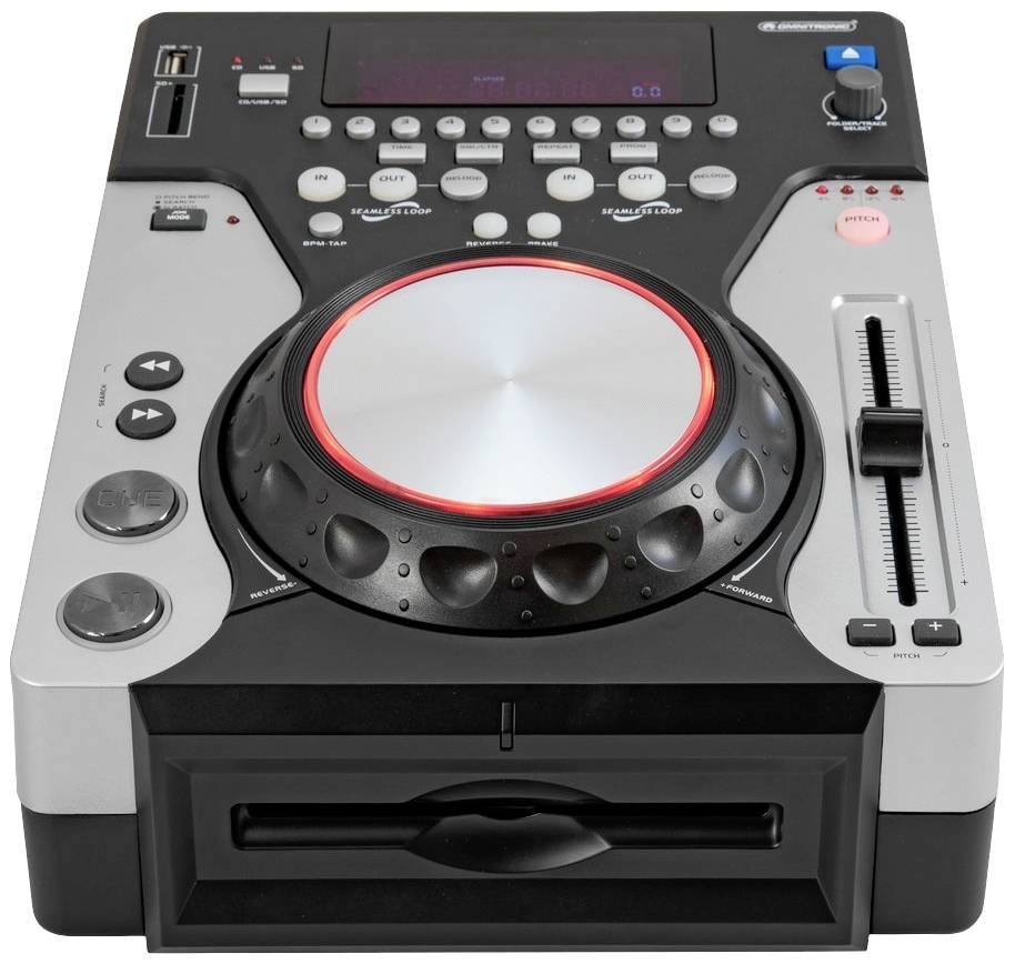 Omnitronic XMT-1400 MK2 DJ Single CD MP3 Player