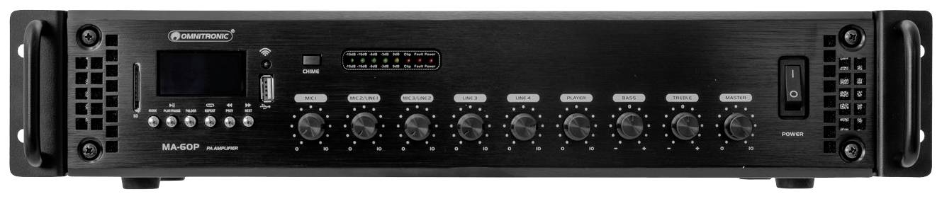 Omnitronic MA-60P ELA-Verstärker 60W