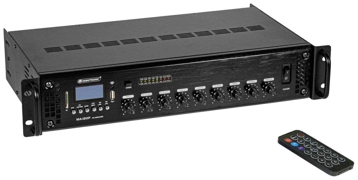 Omnitronic MA-120P ELA-Verstärker 120 W