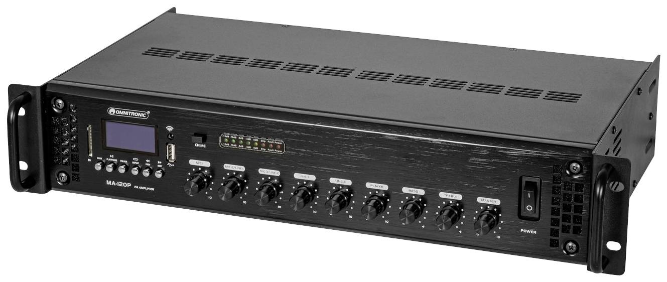 Omnitronic MA-120P ELA-Verstärker 120 W
