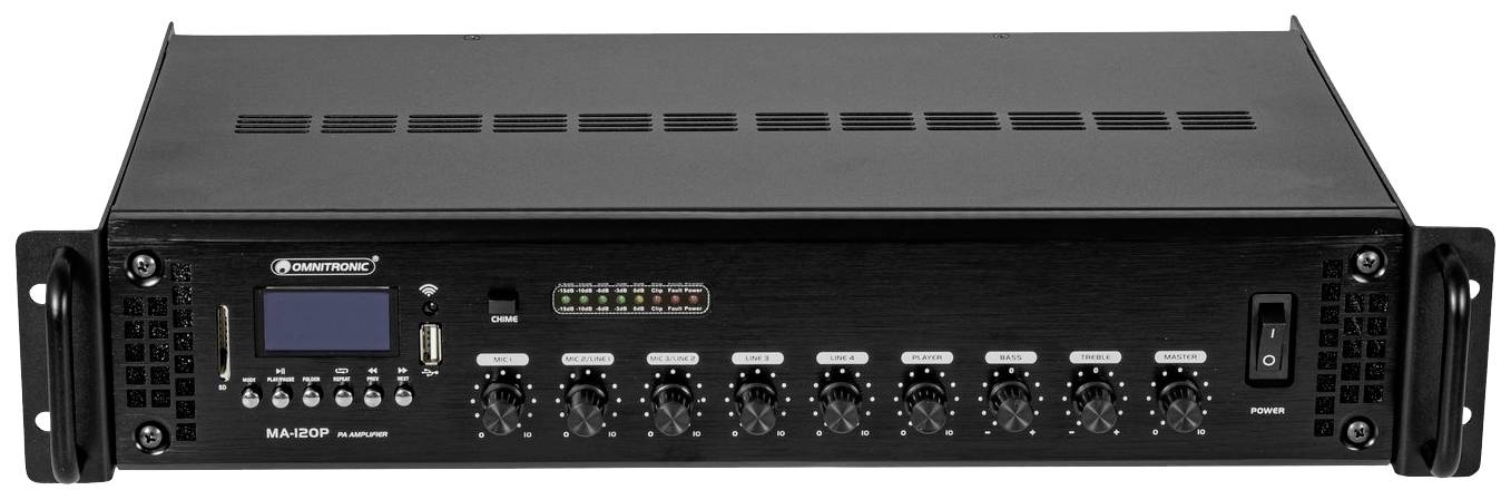 Omnitronic MA-120P ELA-Verstärker 120 W