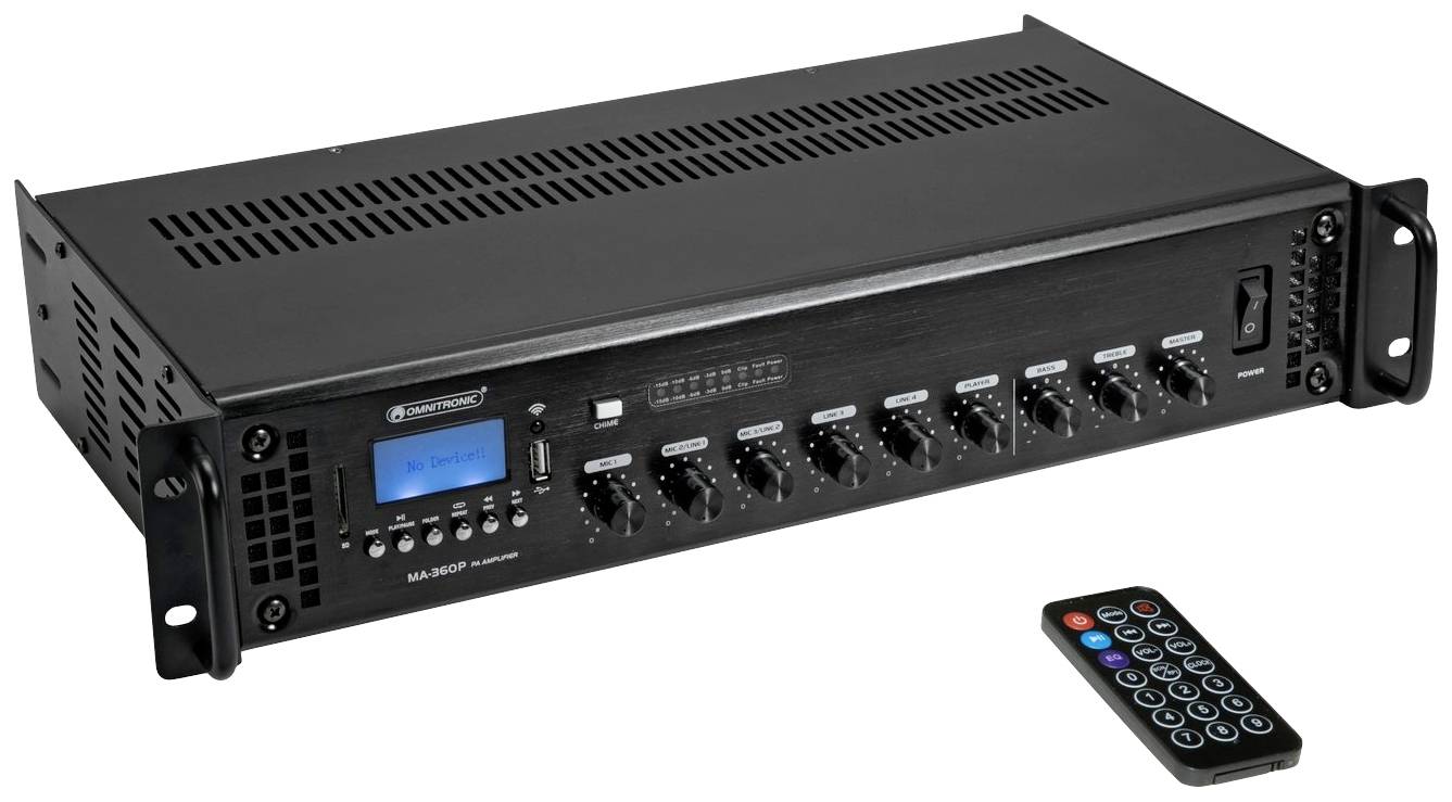 Omnitronic MA-360P ELA-Verstärker 360W