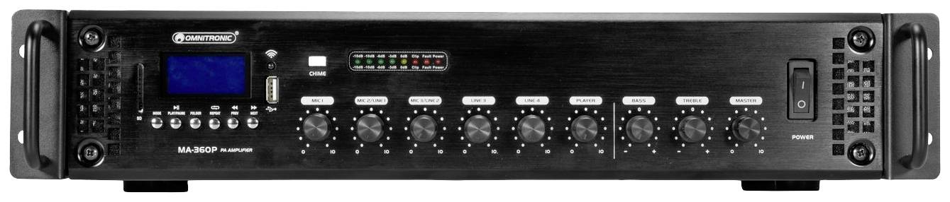 Omnitronic MA-360P ELA-Verstärker 360 W
