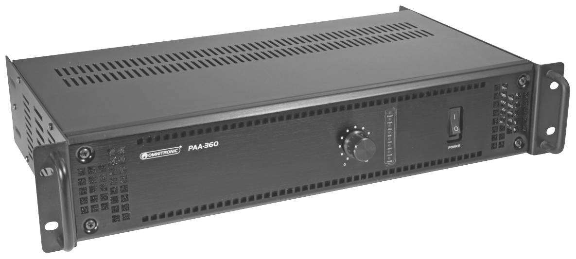 Omnitronic PAA-360 ELA-Verstärker 360 W